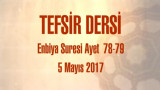 Enbiya Suresi Ayet 78-79
