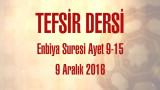 Enbiya Suresi  Ayet 9-15