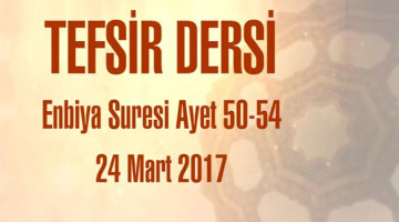Enbiya Suresi Ayet 50-54