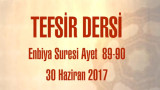 Enbiya Suresi Ayet 89-90