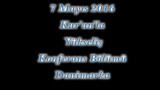 2016 Danimarka "Kuran'la Yükseliş" Konferans Bölümü