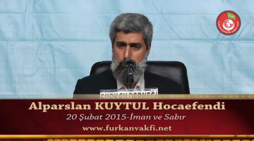 2015 Adıyaman İman ve Sabır Konferans Bölümü