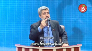 2016 Mersin - Kur'an'la Yükseliş - Konferans Bölümü