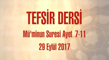 Mü'minun Suresi Ayet 7-11