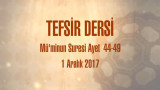 Mü'minun Suresi Ayet 44-49