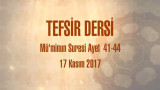Mü'minun Suresi Ayet 41-44