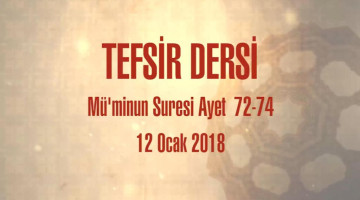 Mü'minun Suresi Ayet 72-74