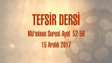 Mü'minun Suresi Ayet 52-56