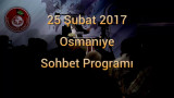 2017 Osmaniye Sohbet Programı