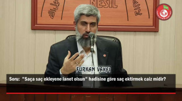 "Saça saç ekleyene lanet olsun" hadisine göre saç ektirmek caiz midir?