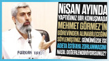 Nisan ayında yaptığınız bir konuşmada, Mehmet Görmez'in görevinden alınabileceğini söylemiştiniz. Günümüzde ise adeta istifaya zorlanmasını nasıl değerlendiriyorsunuz?
