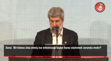 Bir kimse zina etmişse evleneceği zaman bunu söylemek zorunda mıdır?