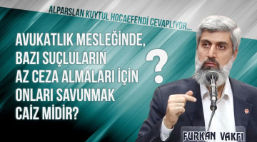 Avukatlık mesleğinde, bazı suçluların (hırsızlık vs. gibi) az ceza almaları için onları savunmak caiz midir?