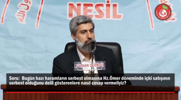 Bugün bazı haramların serbest olmasına, Hz. Ömer döneminde içki satışının serbest olduğunu delil gösterenlere  nasıl cevap vermeliyiz?