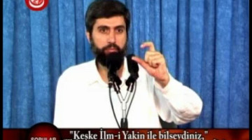 "Keşke ilm-el yakin olarak bilseydiniz" ne manaya gelmektedir?