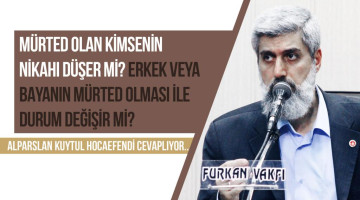 Mürted olan kimsenin nikahı düşer mi? Erkek veya bayanın mürted olması ile durum değişir mi?