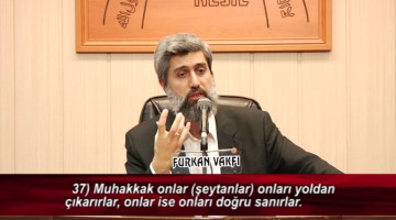 Zuhruf Suresi Ayet 37 - 42